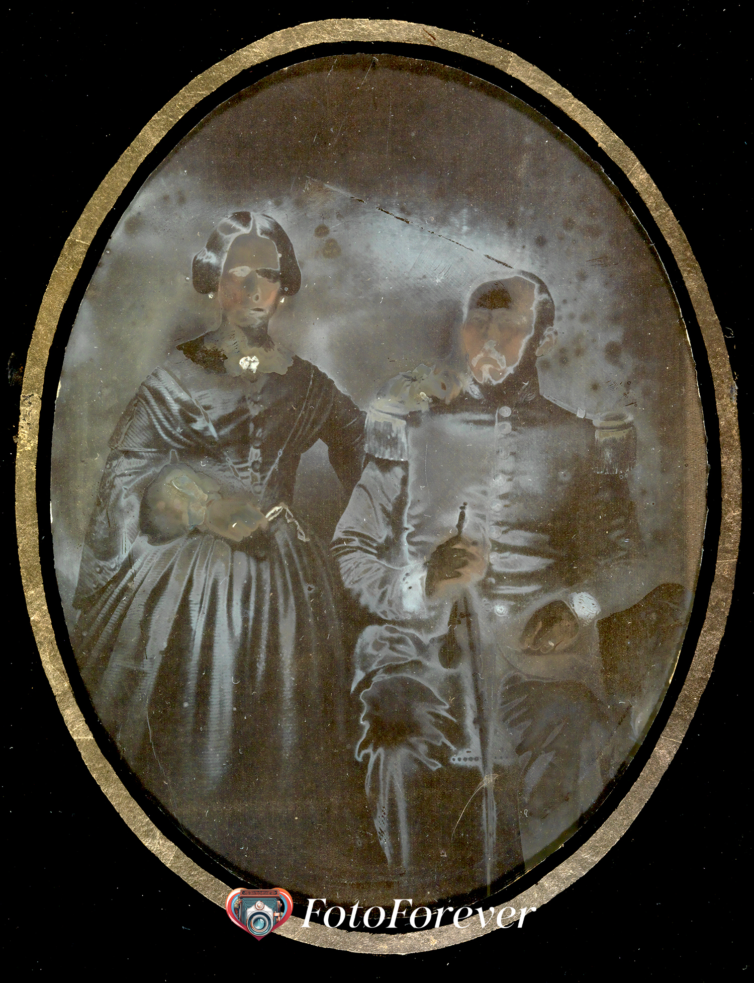Oude foto restauratie Oude foto restauratie